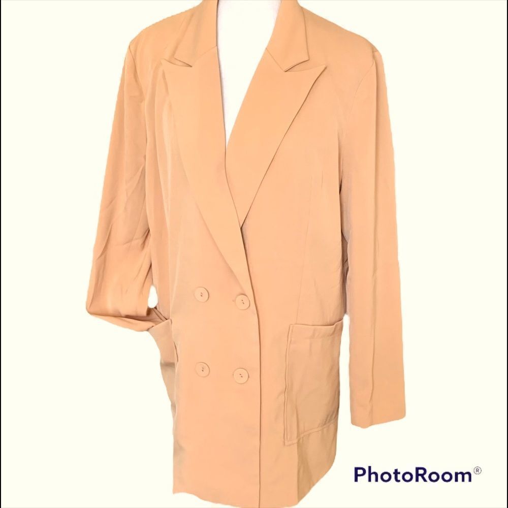 Forever 21 Long blazer jacket size large NWT